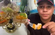 "Comer en Per es otra cosa": Venezolano y espaol disfrutan de la causa de camote por primera vez en sus vidas
