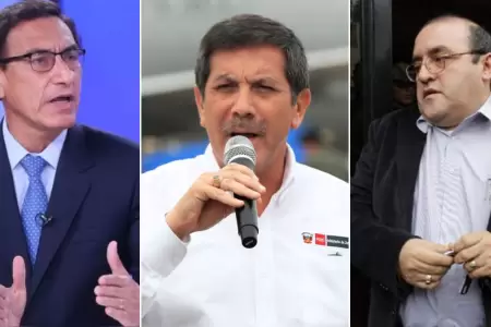 Vizcarra, Chvez Cresta y Csar Figueredo niegan declaraciones de Yazir Pinedo.