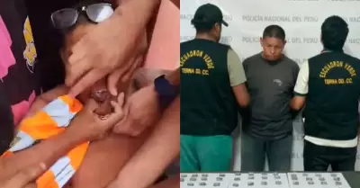 Hombre intenta tragarse droga para no ser detenido