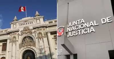 Congreso de la Repblica y Junta Nacional de Justicia.