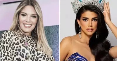 Jessica Newton respalda a Luca Arellano en el Miss Mundo 2024