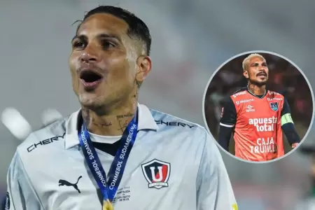 Paolo Guerrero ilusionado con la Sudamericana.