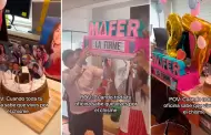Joven celebra su cumpleaos con temtica de 'Magaly TV: La Firme' y se vuelve viral: "Amante del chisme"