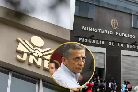 JNE responde a Fiscala sobre partido ligado a Antauro Humala.