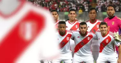 La nueva camiseta de la Seleccin Peruana.