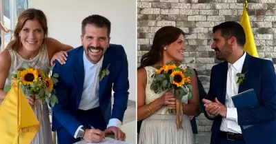 Jos Pelez se cas con Alejandra de la Flor