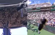 Nunca antes visto! Partido de tenis se suspende por ataque masivo de abejas en la pista deportiva