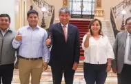 Dina Boluarte se reuni con gobernador de Ayacucho, denunciado por regalar Rolex a cambio de favores