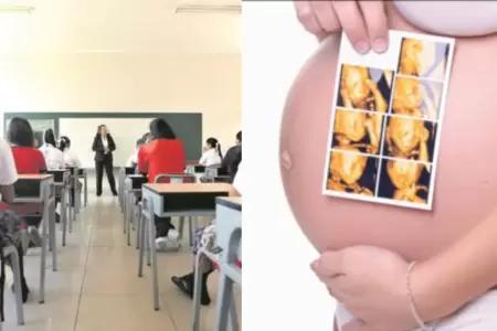 Profesora embarazada muere en saln de clases