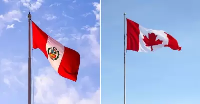 Qu bandera se cre primero: la peruana o canadiense?