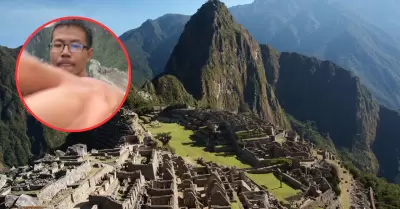 Turista fue expulsado de Machu Picchu por no seguir circuito