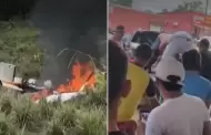 Peruano muere en accidente areo en Brasil: Avioneta que lo trasladaba no tena permiso para operar