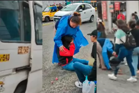 Mujer termina con el crneo fracturado tras ser arrollada por conductor fugitivo