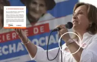 Dina Boluarte: Fuerza Popular exige respuestas claras al Gobierno por Rolex de la presidenta