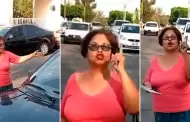 Inslito! Mujer causa polmica al imponer multas a quienes estacionan frente a su casa