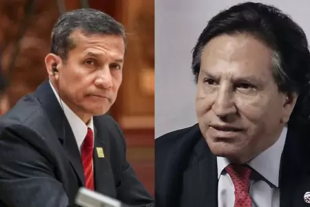 Ollanta Humala y Alejandro Toledo.