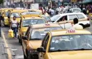 Hasta S/500! ATU multar a choferes de taxi que no pinten su vehculo de color amarillo