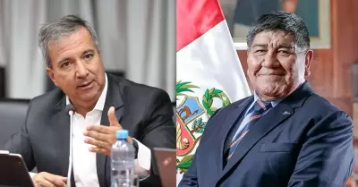 Ministros de Transporte y Energa y Minas.