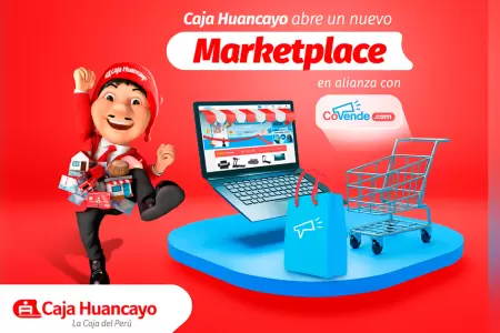 Caja Huancayo lanza Marketplace en alianza con Covende
