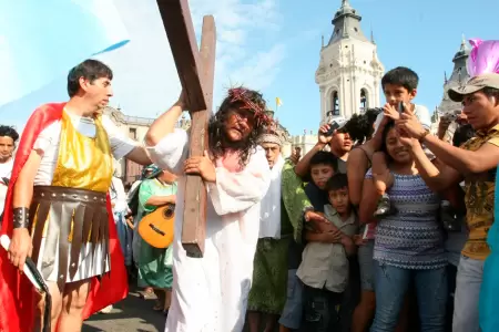 MML no autoriza Va Crucis del 'Cristo Cholo' en Cerro San Cristbal.