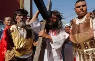 Semana Santa: Le dan su apoyo! MML autoriza a 'Cristo Cholo' subir al cerro San Cristbal para su Va Crucis