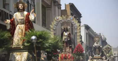 Actividades planificadas en las iglesias del centro de Lima para Semana Santa.