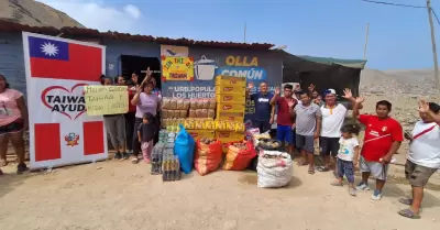 Exitosa y Gobierno de Taiwn entregan donacin de una tonelada de alimentos a ol