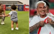 Celebracin doble! Ana Paula Consorte festej gol de Paolo Guerrero y el primer ao de su beb