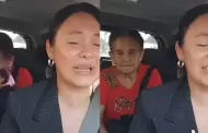 Desgarrador! Anciana suplica a taxista, pagado por su hijo, que no la lleve al asilo: "l ya se aburri"