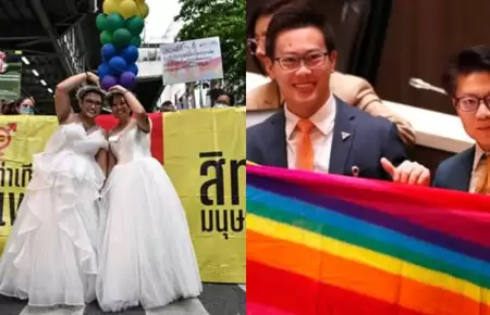Tailandia aprueba el matrimonio igualitario.