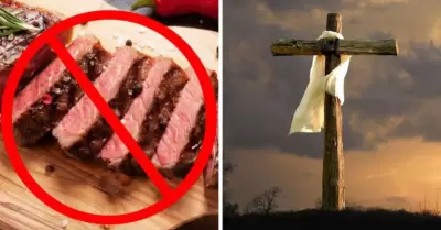Esta es la razn por la que no se puede comer carne en Semana Santa.