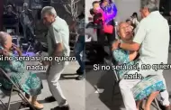 Viral del amor: Tierno momento de abuelitos bailando conmueve las redes sociales