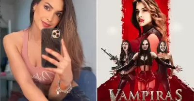 Milett Figueroa llega al cine con 'Vampiras'.