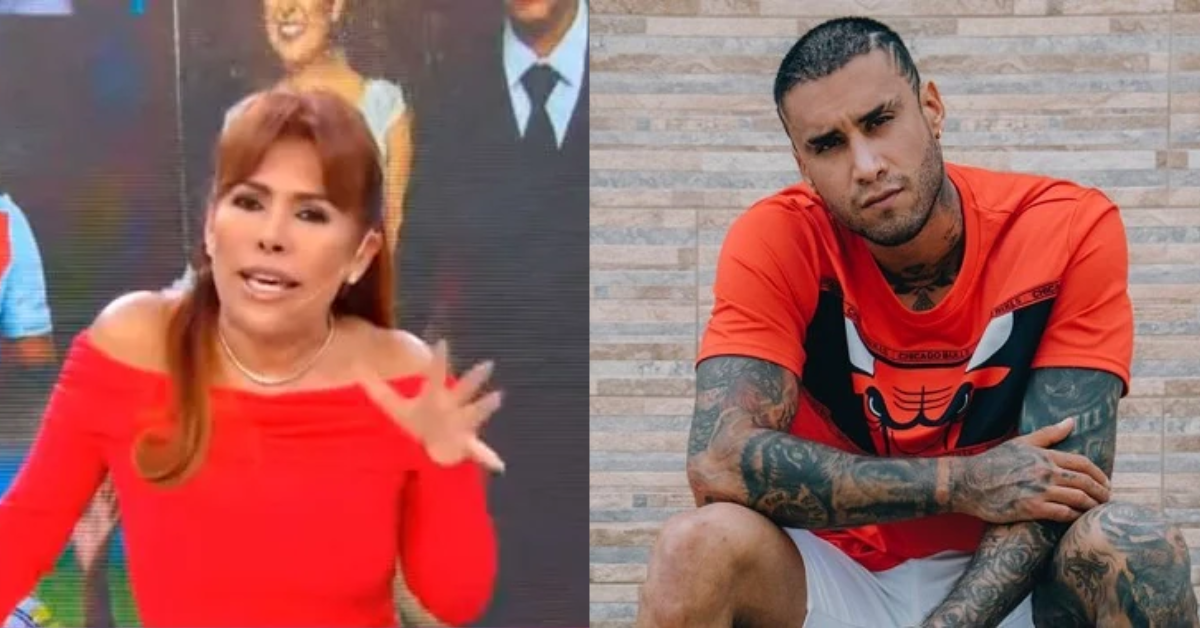 Magaly destruye a Jota Benz por acusarla de pedir canjes: "Me regalaron la torta, no me gusta el canje"