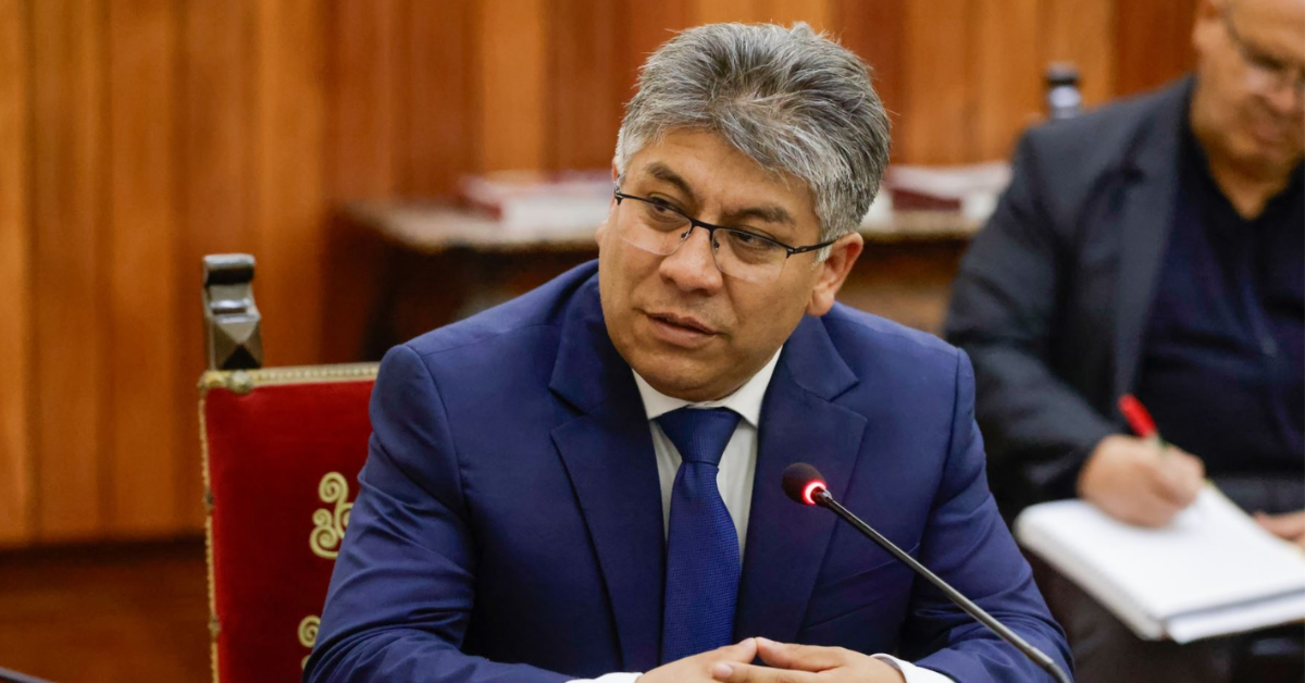 Werner Salcedo, gobernador de Cusco.