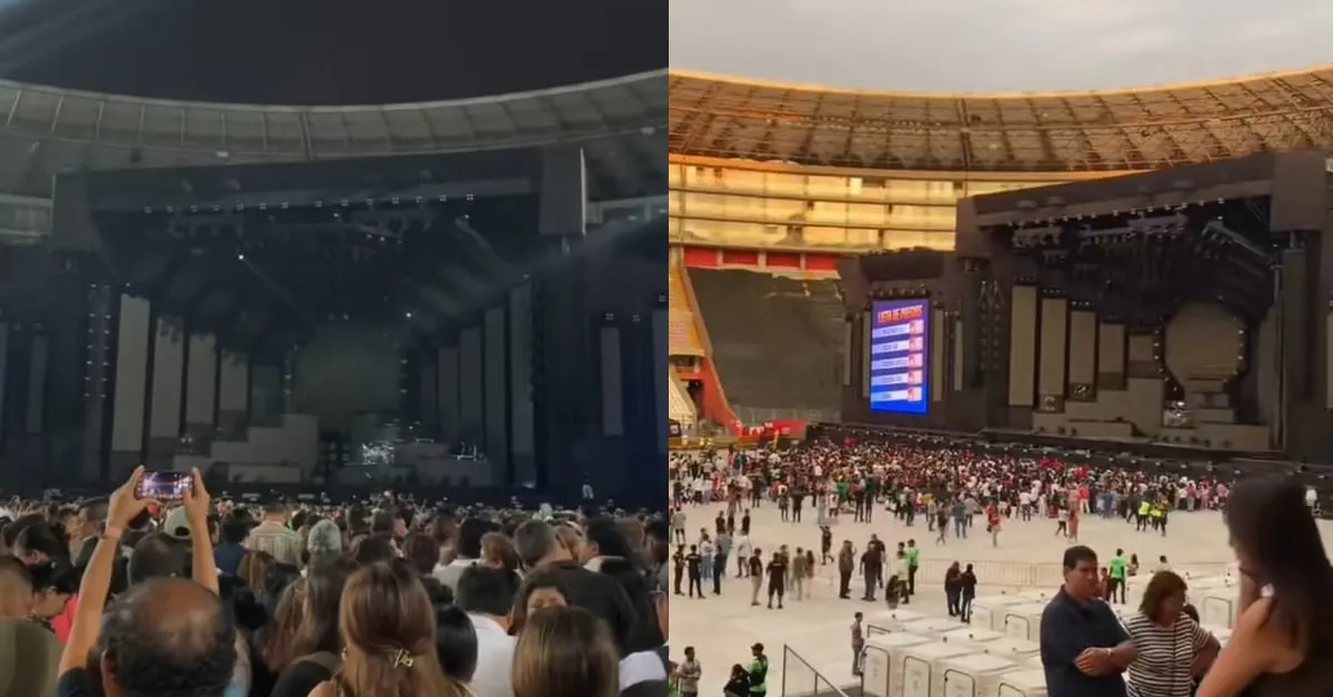 Zonas del Estadio Nacional.