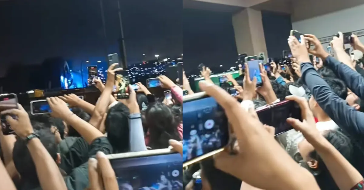 ¡En efecto! Estudiantes de San Marcos disfrutaron GRATIS del concierto de Karol G en Lima