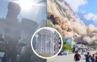 (VIDEO) Terremoto de magnitud 7,3 en Taiwn: Ciudadanos captaron el preciso momento del sismo