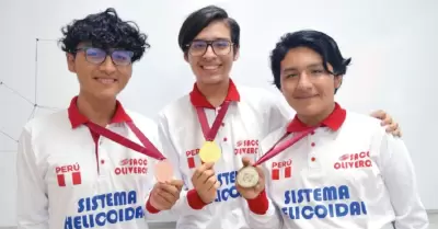 Escolares peruanos en Olimpiada Matemtica de Rusia