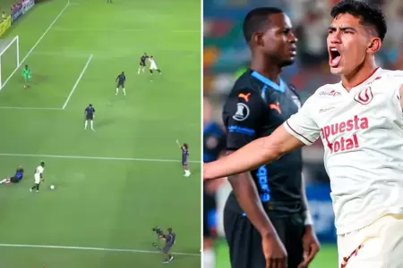 el VAR anula gol de Jos Rivera durante el 'U' vs. LDU.