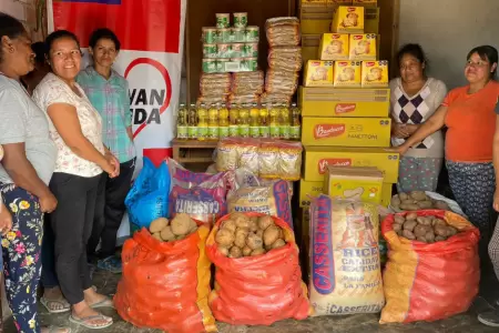 Gobierno de Taiwn y Exitosa entregaron dos toneladas de vveres a la olla comn
