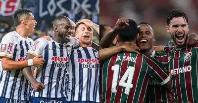 Alianza empata con Fluminense.