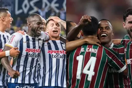 Alianza empata con Fluminense.