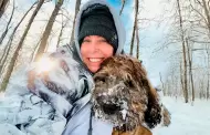 Mujer falleci al saltar a un ro helado para poder salvar a su perrito: Hallados abrazados!