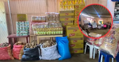 Gobierno de Taiwn y Exitosa entregaron dos toneladas de vveres a olla comn 'S