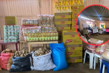 Gobierno de Taiwn y Exitosa entregaron dos toneladas de vveres a olla comn 'S