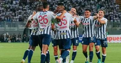 La alineacin de Alianza Lima para enfrentar a Cerro Porteo.