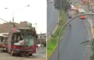Accidente en Comas: Cmaras captan choque mltiple en la avenida Tpac Amaru (VIDEO)