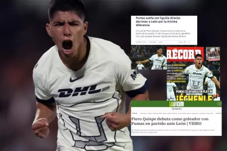 La reaccin de la prensa mexicana al gol de Quispe.