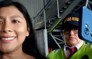 Indignante! Trabajadores del Metropolitano botan a reportera de estacin durante reportaje en vivo (VIDEO)